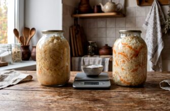 Удачная и неудачная квашеная капуста рядом